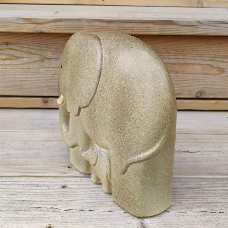 Elefant med unge av Lisa Larson - 6