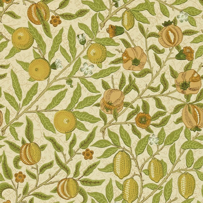 TAPET FRUIT, lime/green/tan - 2