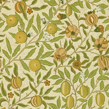 TAPET FRUIT, lime/green/tan