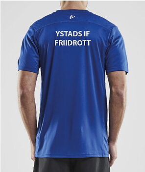 Craft Rush 2.0 Ss Tee Jr (Ystads IF Friidrott)