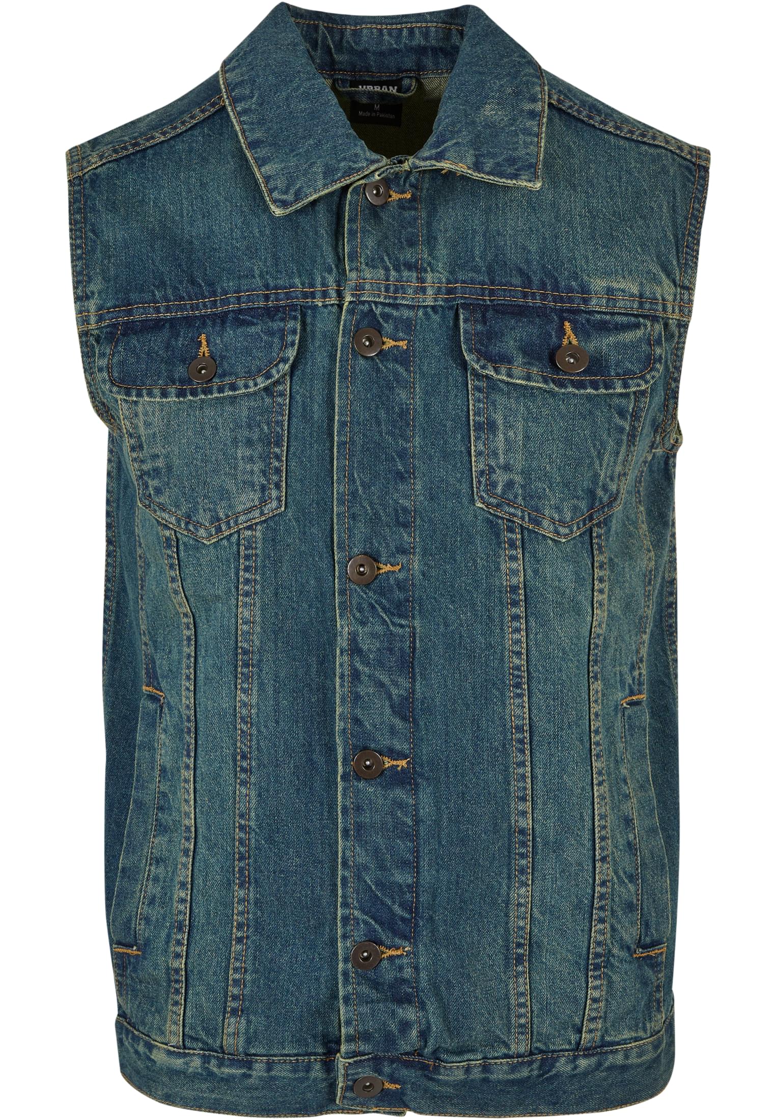 Denim Vest Urban Classic Light Blue