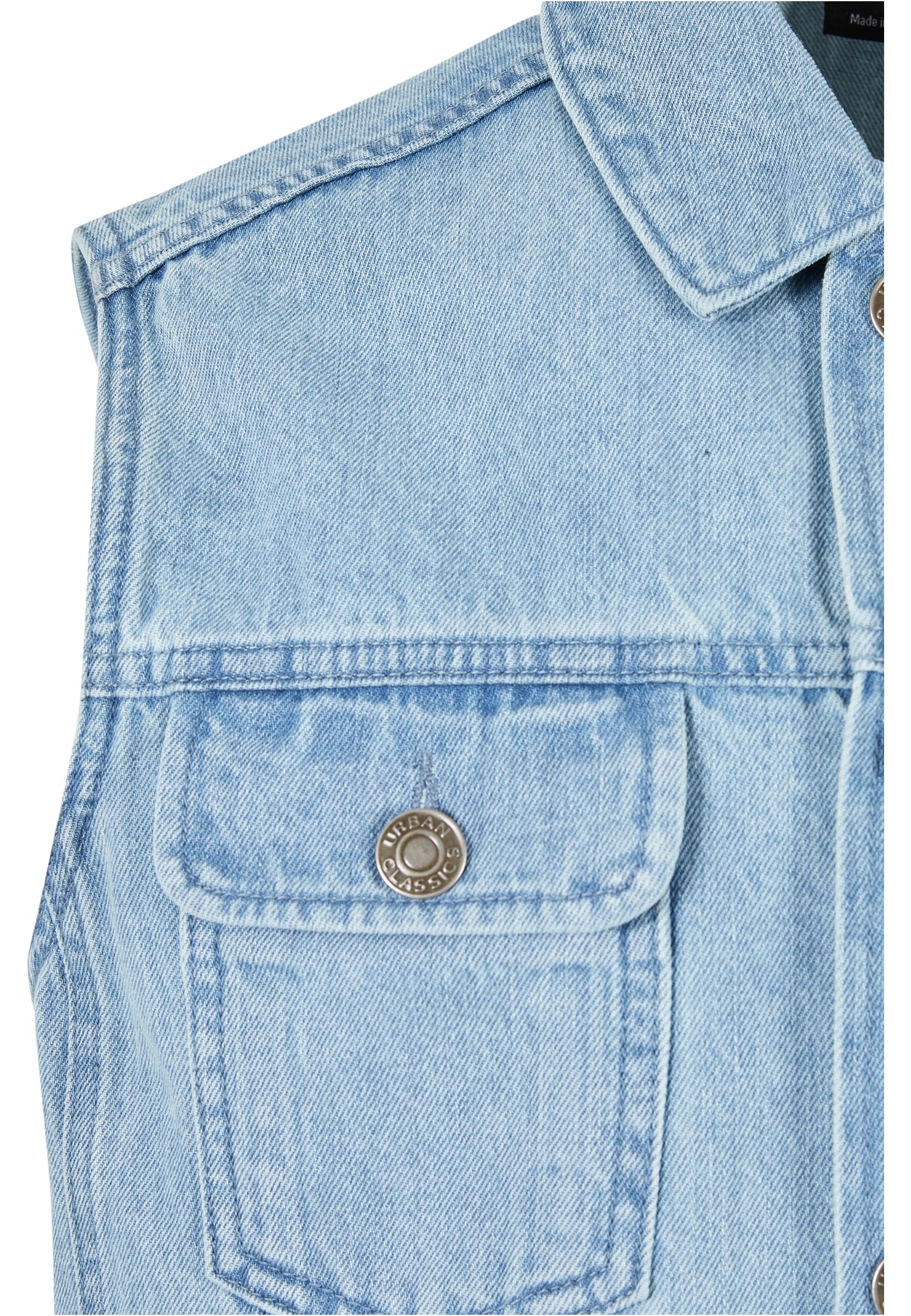 Denim Vest Urban Classic Lighter Washed - 4