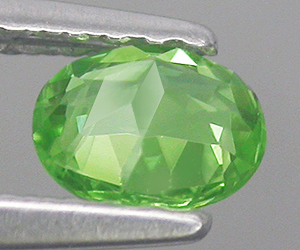 0,38 ct piedra preciosa de granate tsavorita natural de alta calidad muy rara - 2