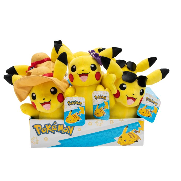 Pokémon Summer Plysh, 20 cm,1 st