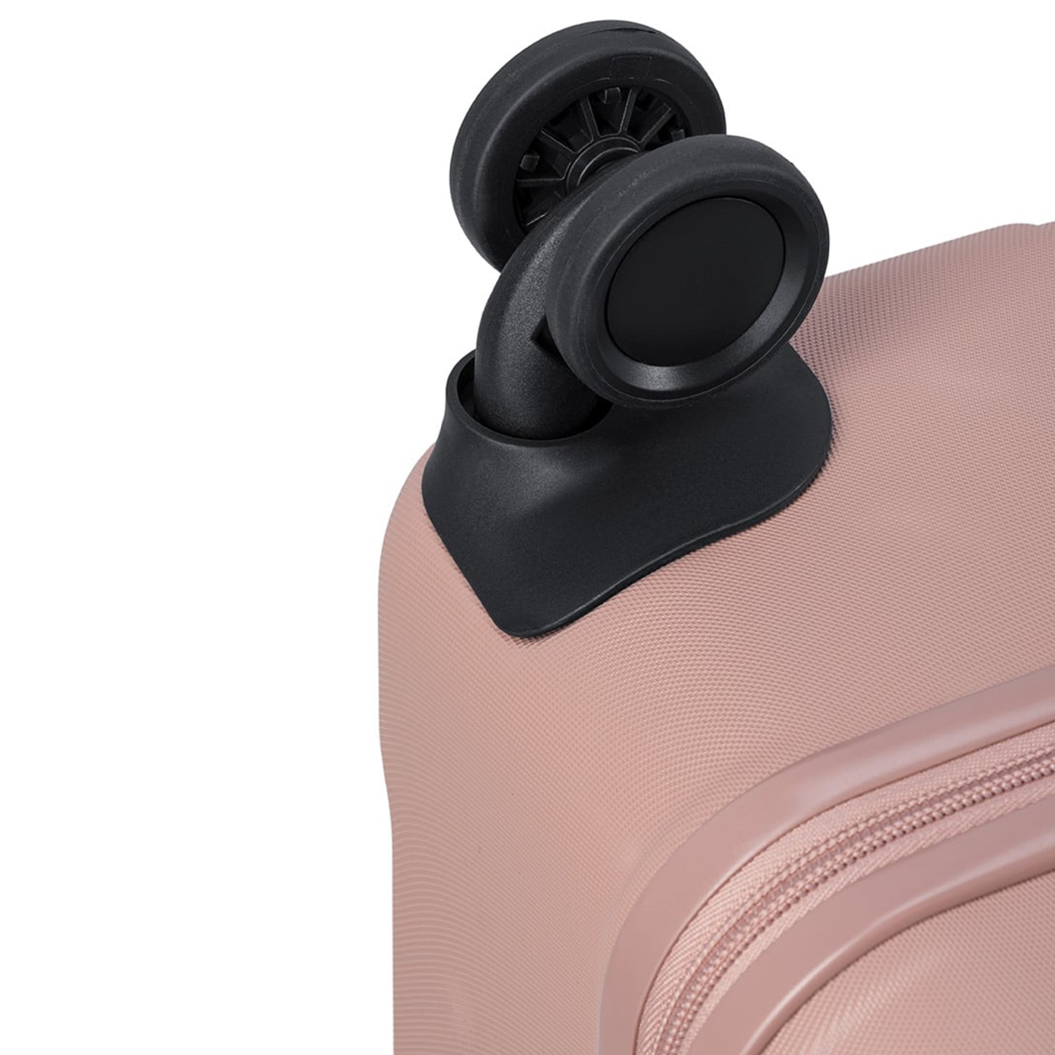 Dubbla hjul på resväska