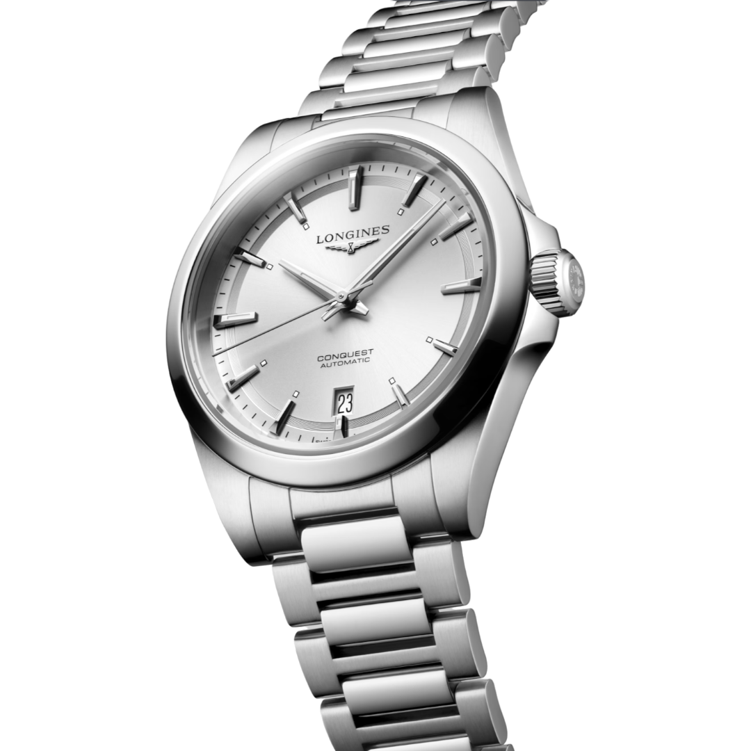 L3.720.4.72.6 Longines Conquest silver 38