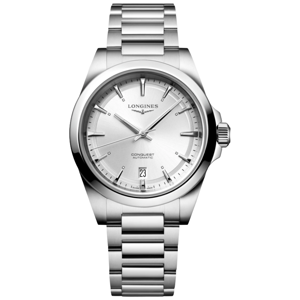 L3.720.4.72.6 Longines Conquest silver 38