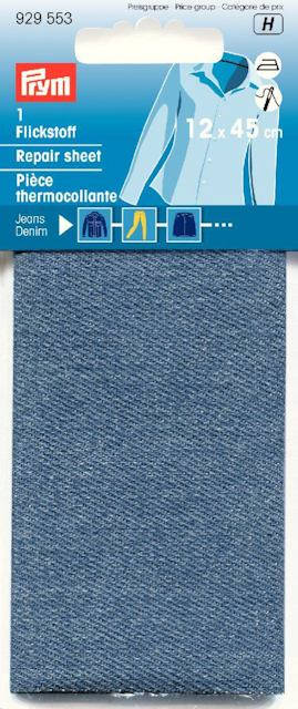 Laglapp denim mellanblå, Prym