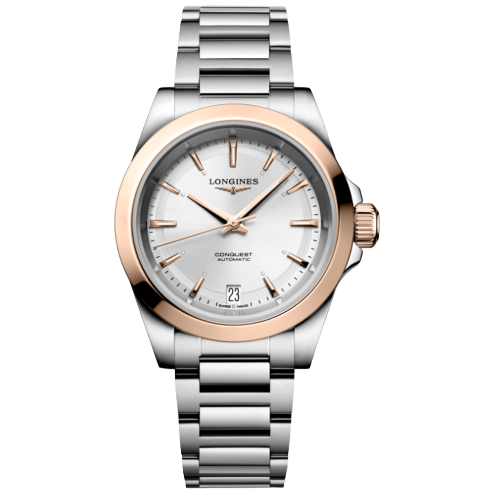 L3.430.5.72.6 Longines Conquest silver 34 