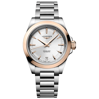 L3.430.5.72.6 Longines Conquest silver 34 
