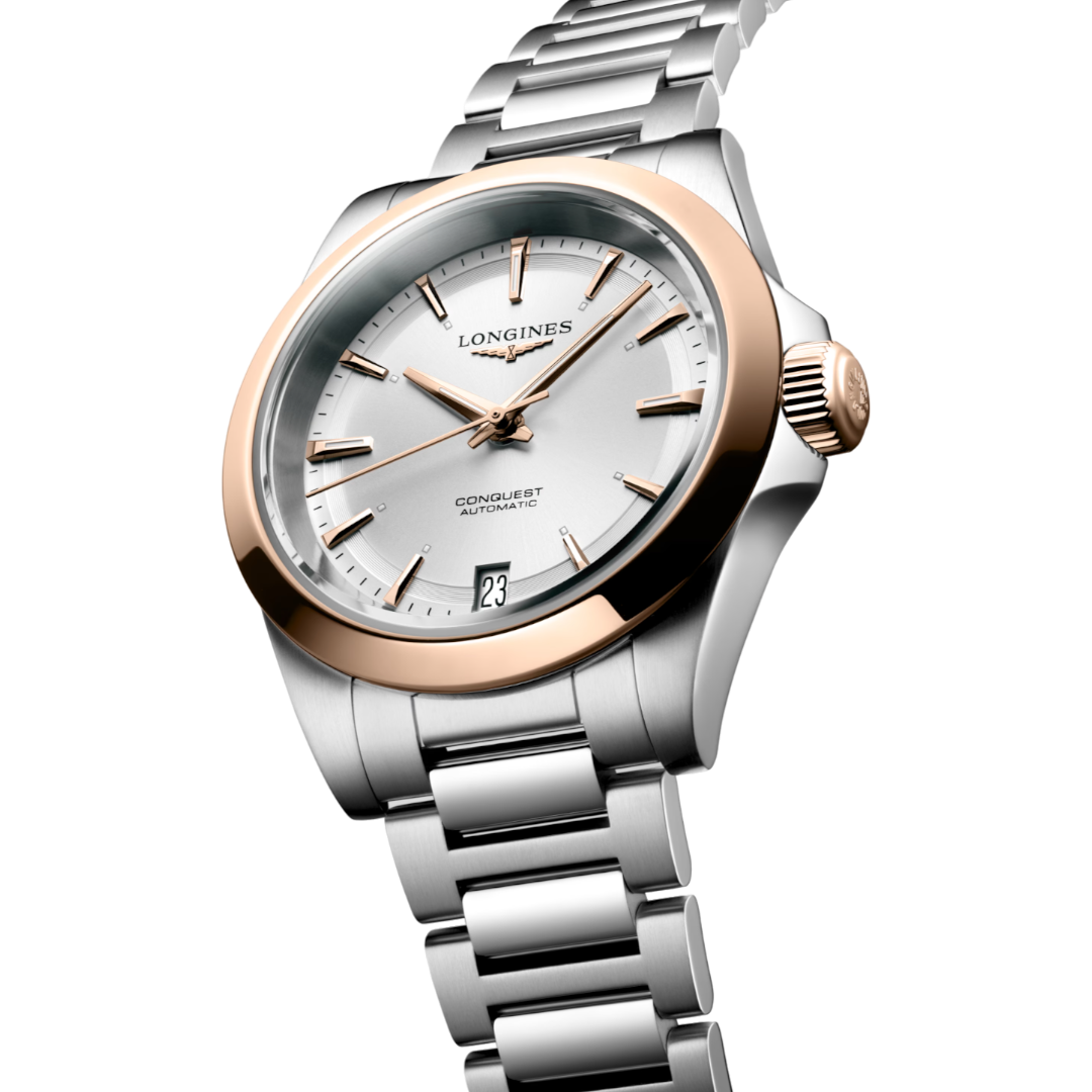 L3.430.5.72.6 Longines Conquest silver 34 