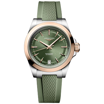 L3.430.5.02.9 Longines Conquest grön 34 