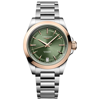 L3.430.5.02.6 Longines Conquest grön 34 
