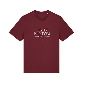 LKW Klassisk t-shirt Vinröd
