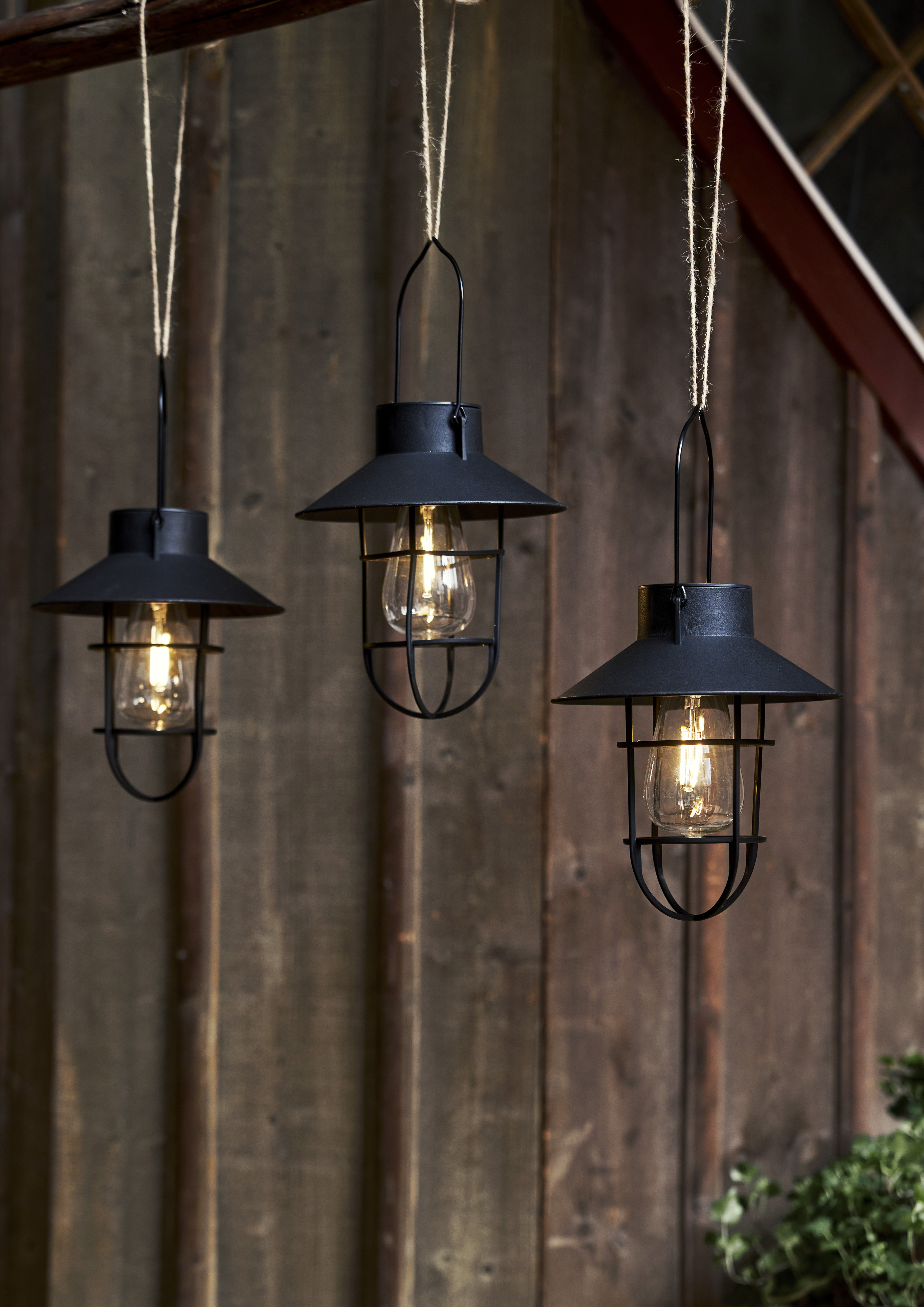 Solcellslampa Farm 21 cm