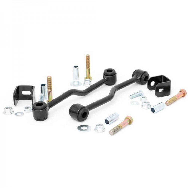 Rough Country Front Sway Bar Links 4-5" Lift - Jeep TJ