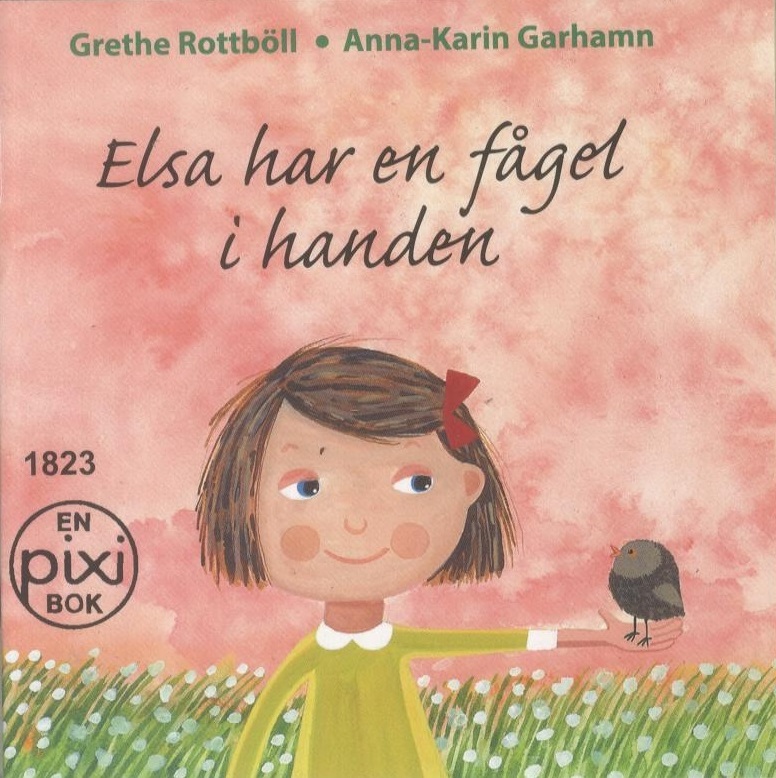 PIXI bok, Elsa har en fågel i handen