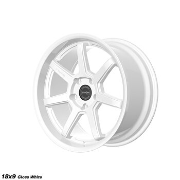 Ström Wheels DS-15 18x9 ET33 5x100 Full Gloss White