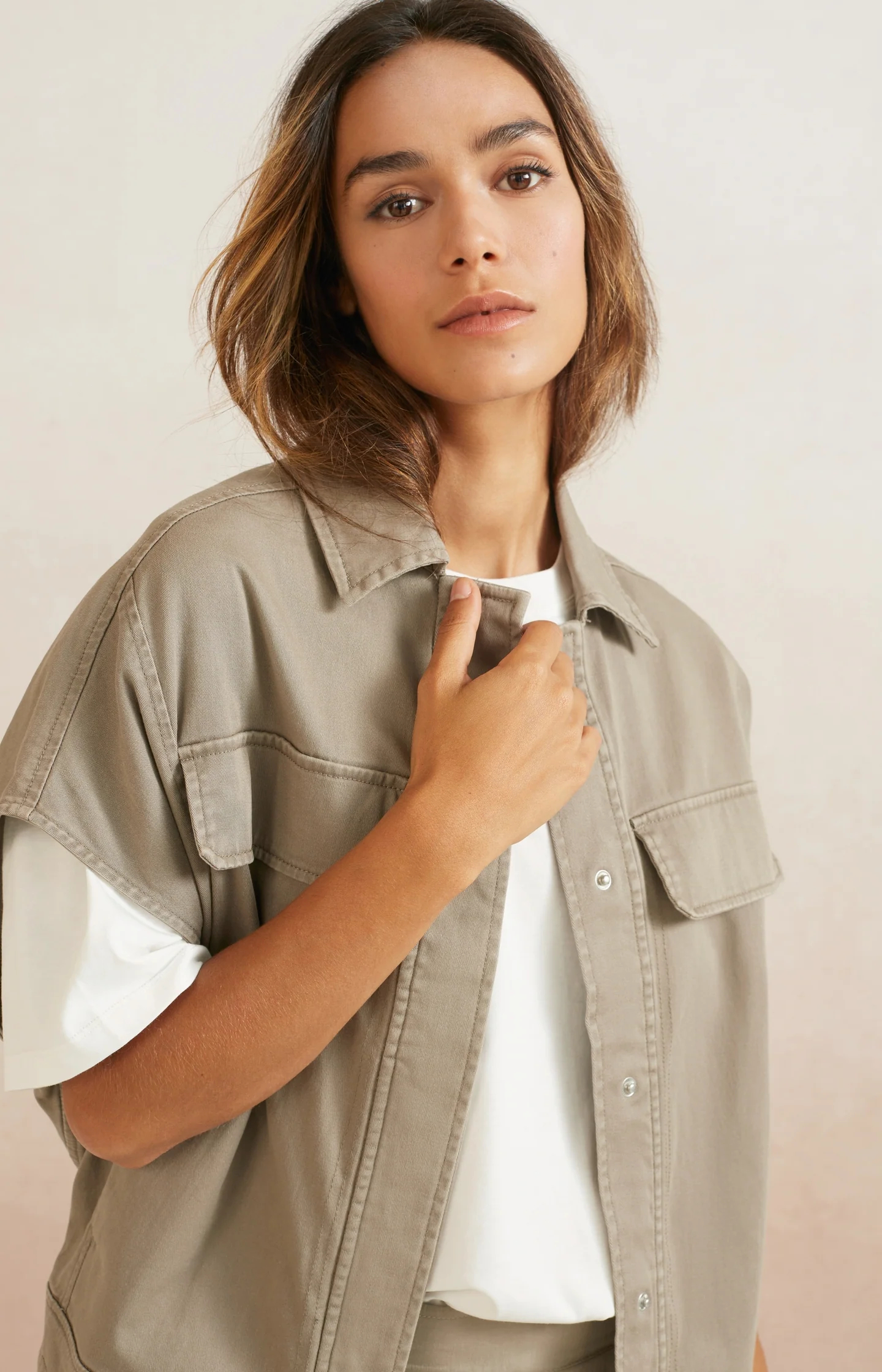 YAYA Sleeveless Jacket - 3