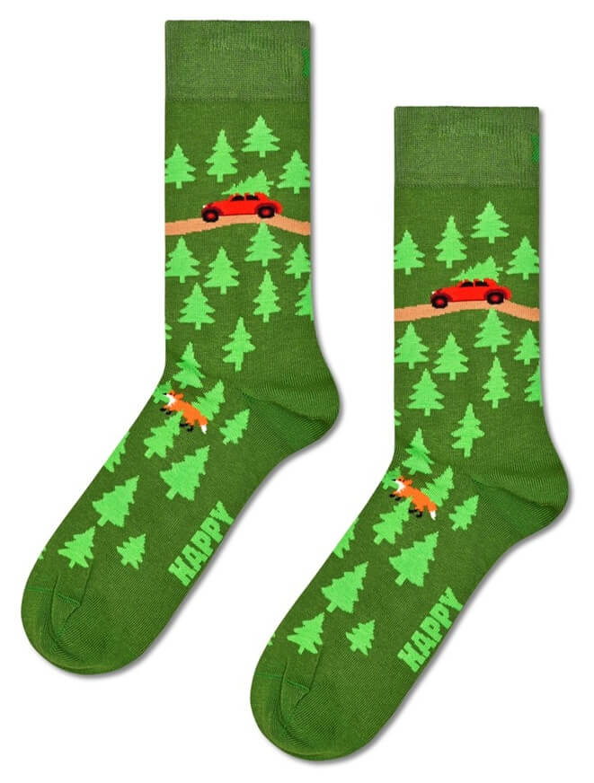 Happy Socks Forest Drive Sock