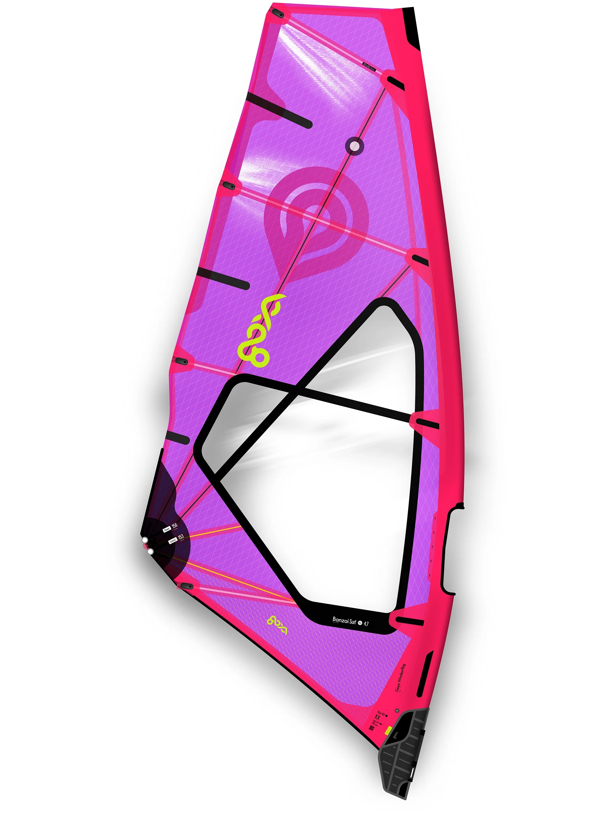 Goya vindsurfingsegel Banzai Surf Pro 2025