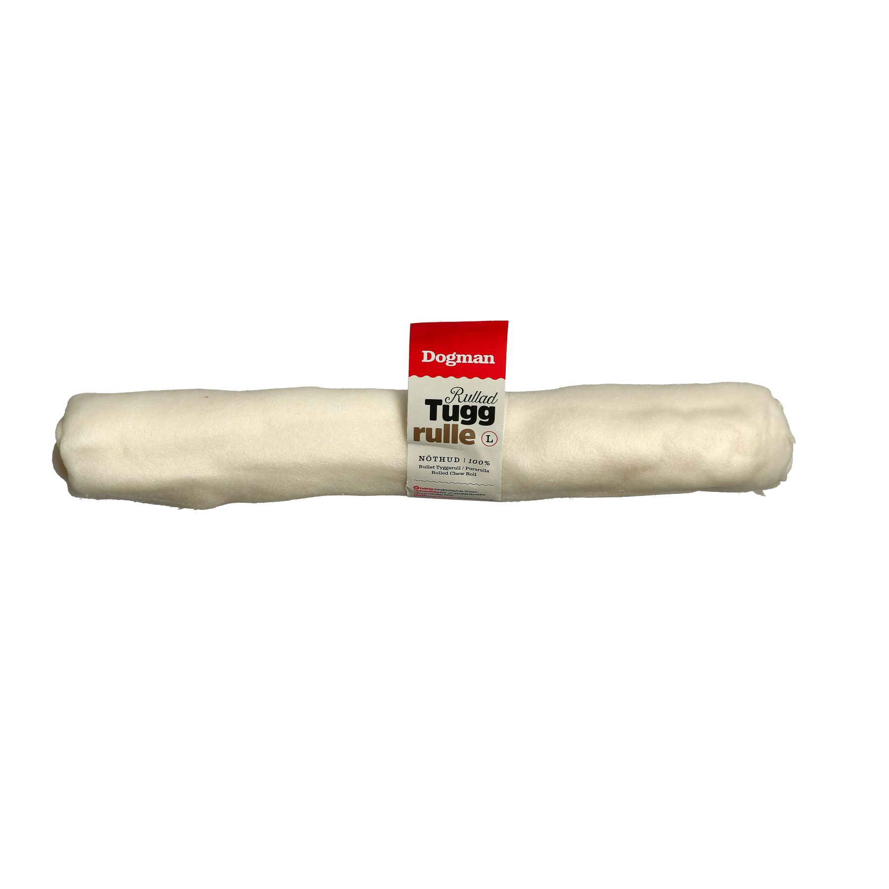 Dogman Tuggrulle vit LARGE 30cm