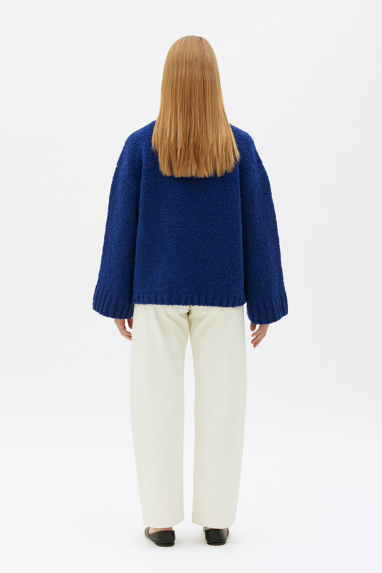 Blake mock neck sweatshirt deals