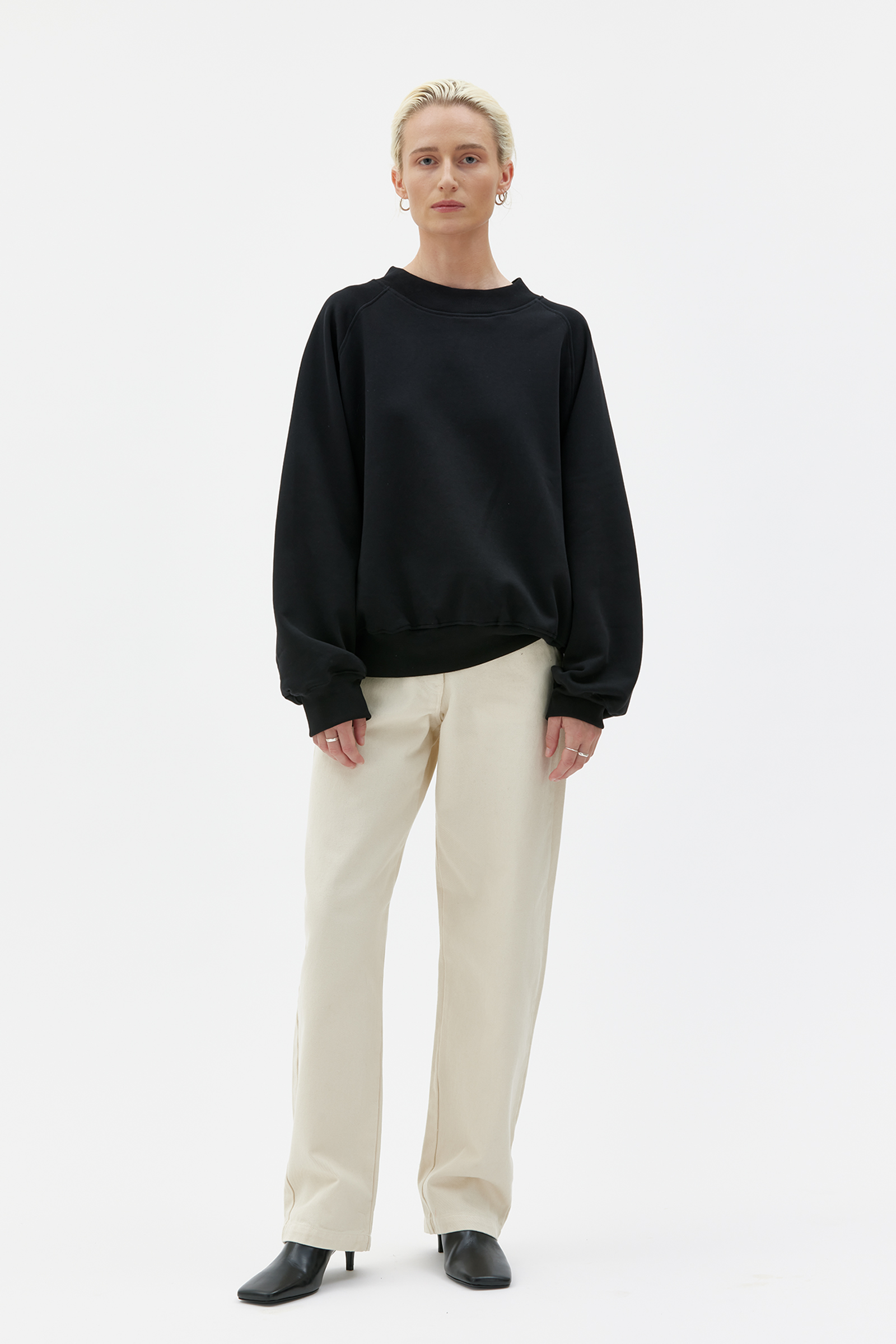 Frame easy organic cotton sweatshirt clearance