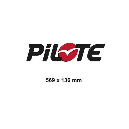 Roof decal Pilote 569x136mm - 2