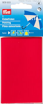 Lagningslapp Nylon röd, Prym