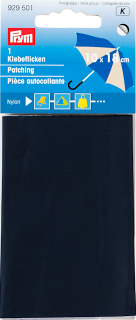 Lagningslapp Nylon mörkblå, Prym