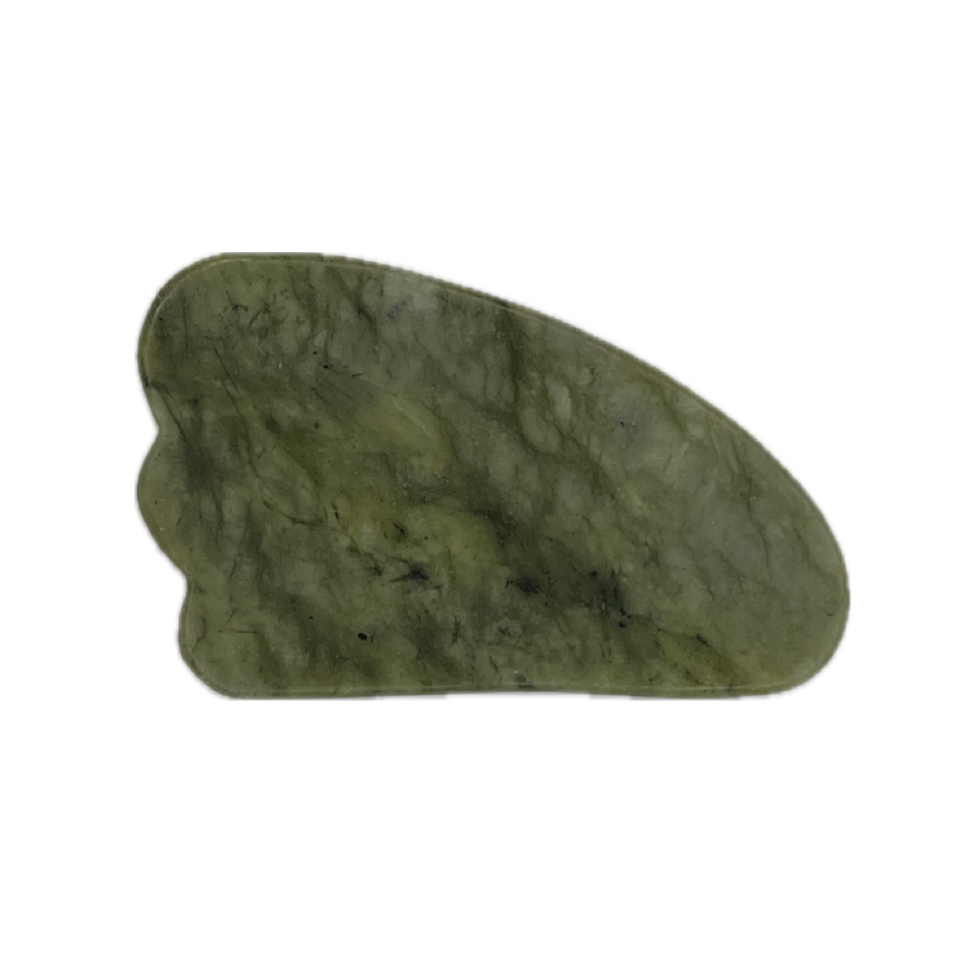 Gua Sha Green Jade