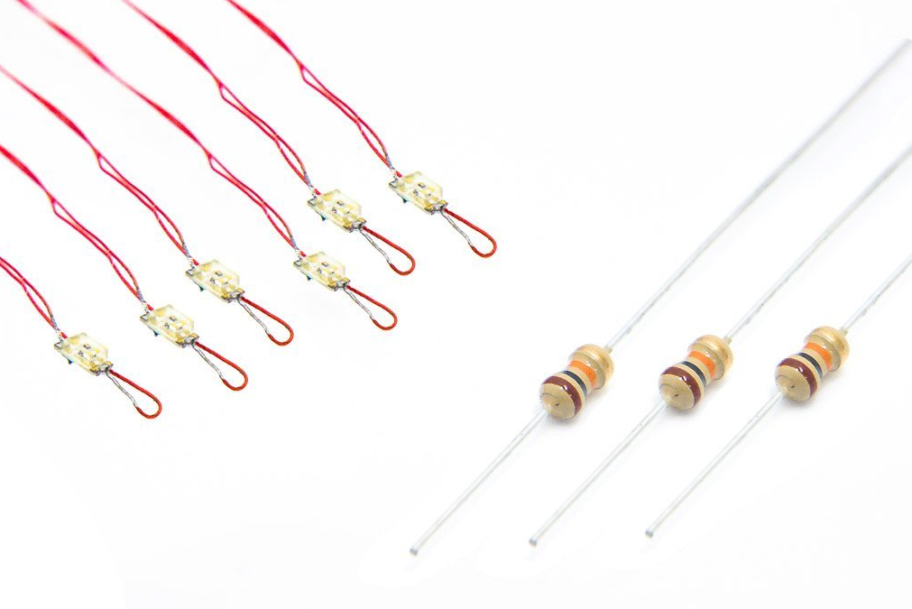 NANO-LED, röd/grön(6st) - 2