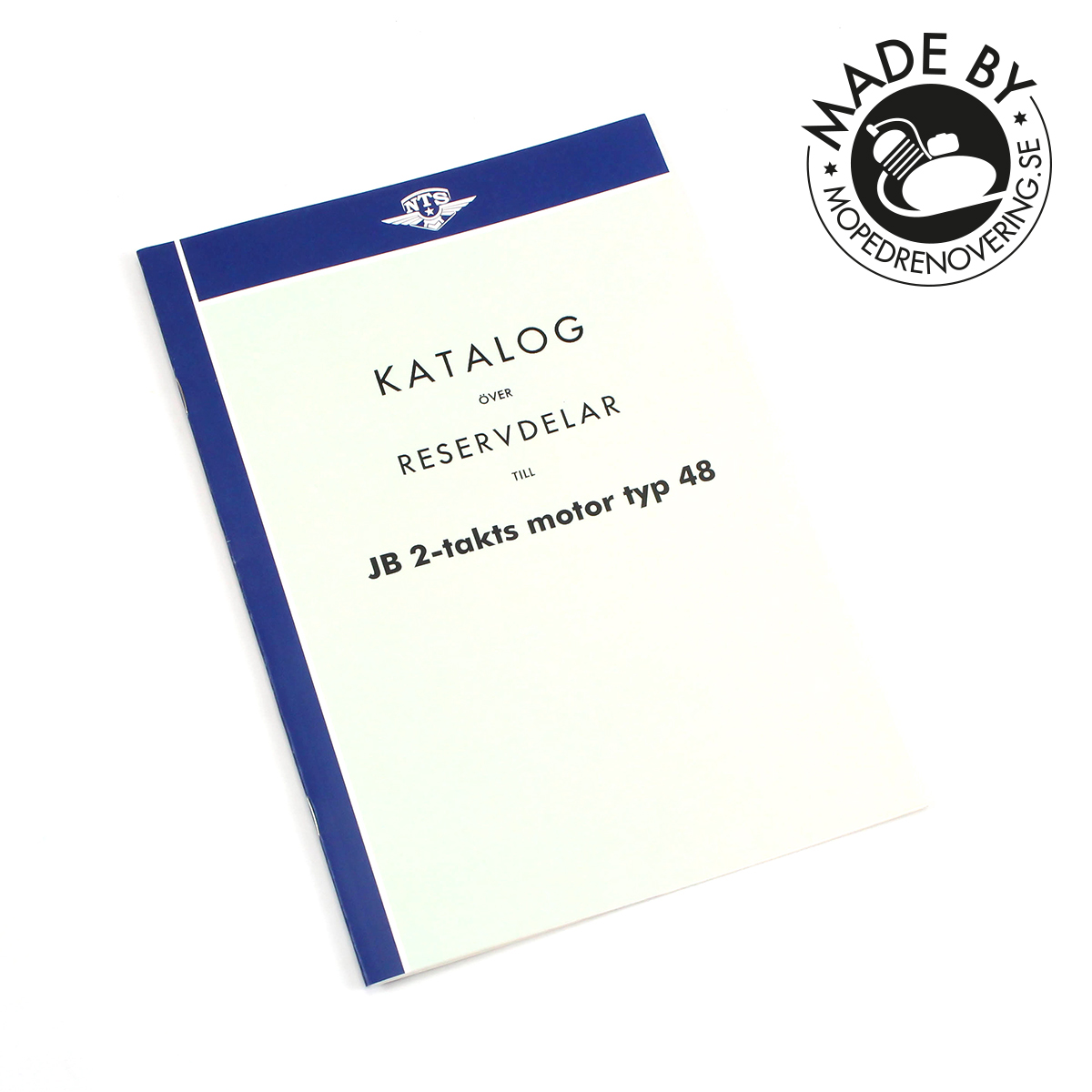 Ersatzteilkatalog JB 2-Takt-Motor Typ 48. Hergestellt von Mopedrenovering.