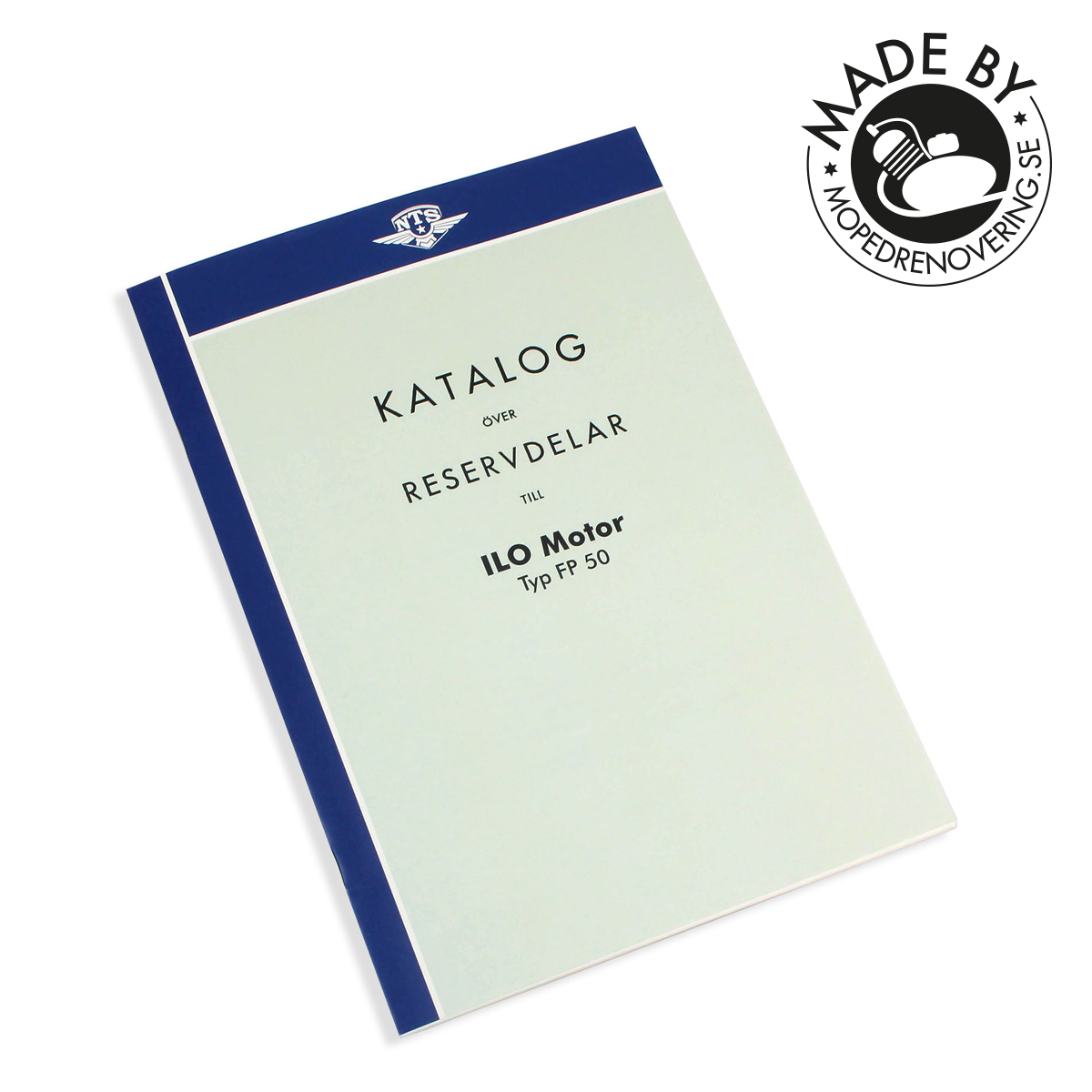 Ersatzteilkatalog ILO FP50. Hergestellt von Mopedrenovering.