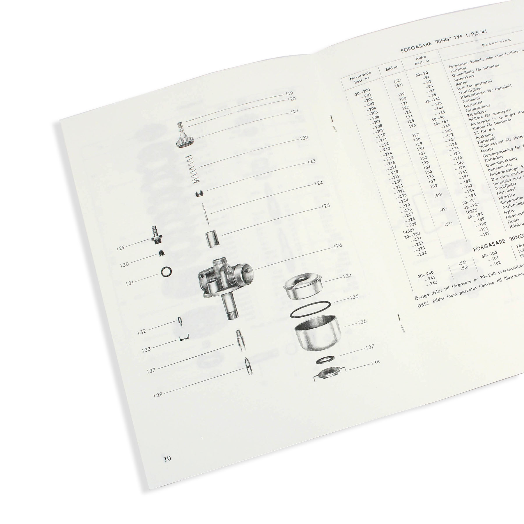 Ersatzteilkatalog ILO FP50. Hergestellt von Mopedrenovering. - 2