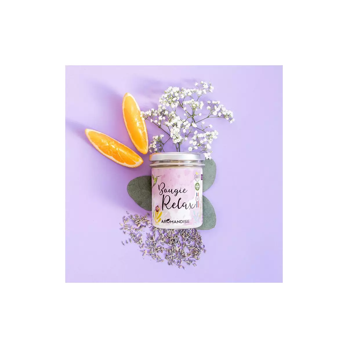 AROMANDISE  DOFTLJUS - BOUGIE RELAX  - 2