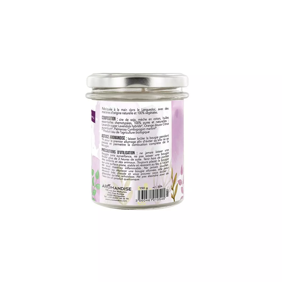 AROMANDISE  DOFTLJUS - BOUGIE RELAX  - 4