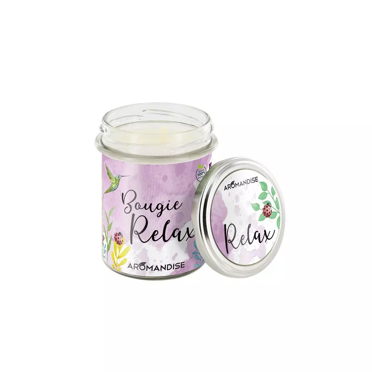 AROMANDISE  DOFTLJUS - BOUGIE RELAX  - 5