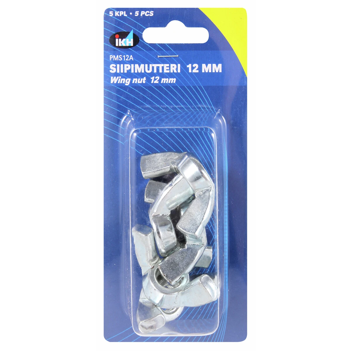 Vingmutter M12 5st DIN315