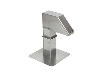 ALIXO Takgjennomføring av aluminium 125 X 125 MM