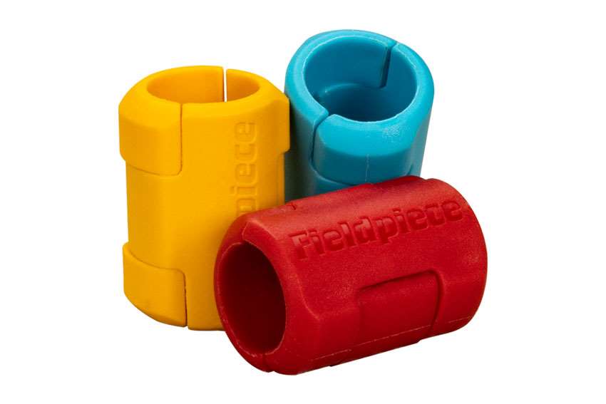 Color tags for refrigerant hoses