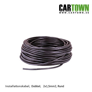 Kabel RKUB 2x1,5mm² Rund
