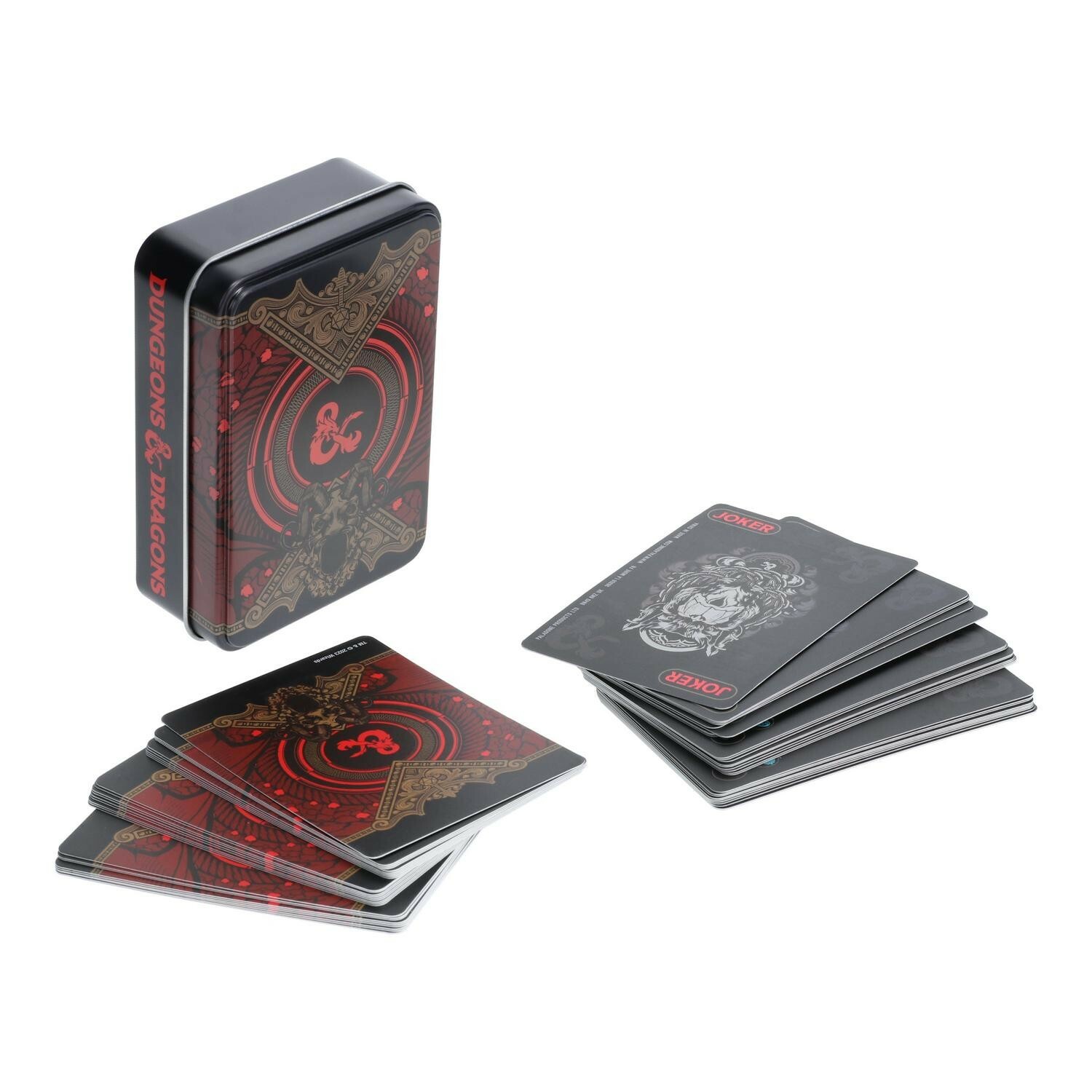 Dungeons & Dragons: D&D Playing Cards with Storage Tin - 3