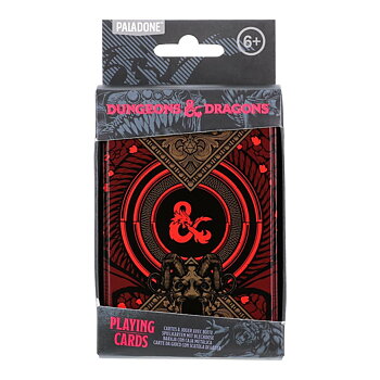 Dungeons & Dragons: D&D Playing Cards with Storage Tin