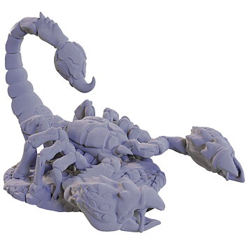 Pathfinder Battles Deep Cuts Minis: Magma Scorpion