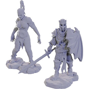 Pathfinder Battles Deep Cuts Minis: Plague Zombie & Skeletal Champion
