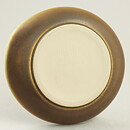 Per Linnemann-Schmidt (1950s) Brown Haresfur Dish 18 cm