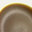 パー・リネマン・シュミット  茶色の皿  兎毫斑  (18cm)  1950年代