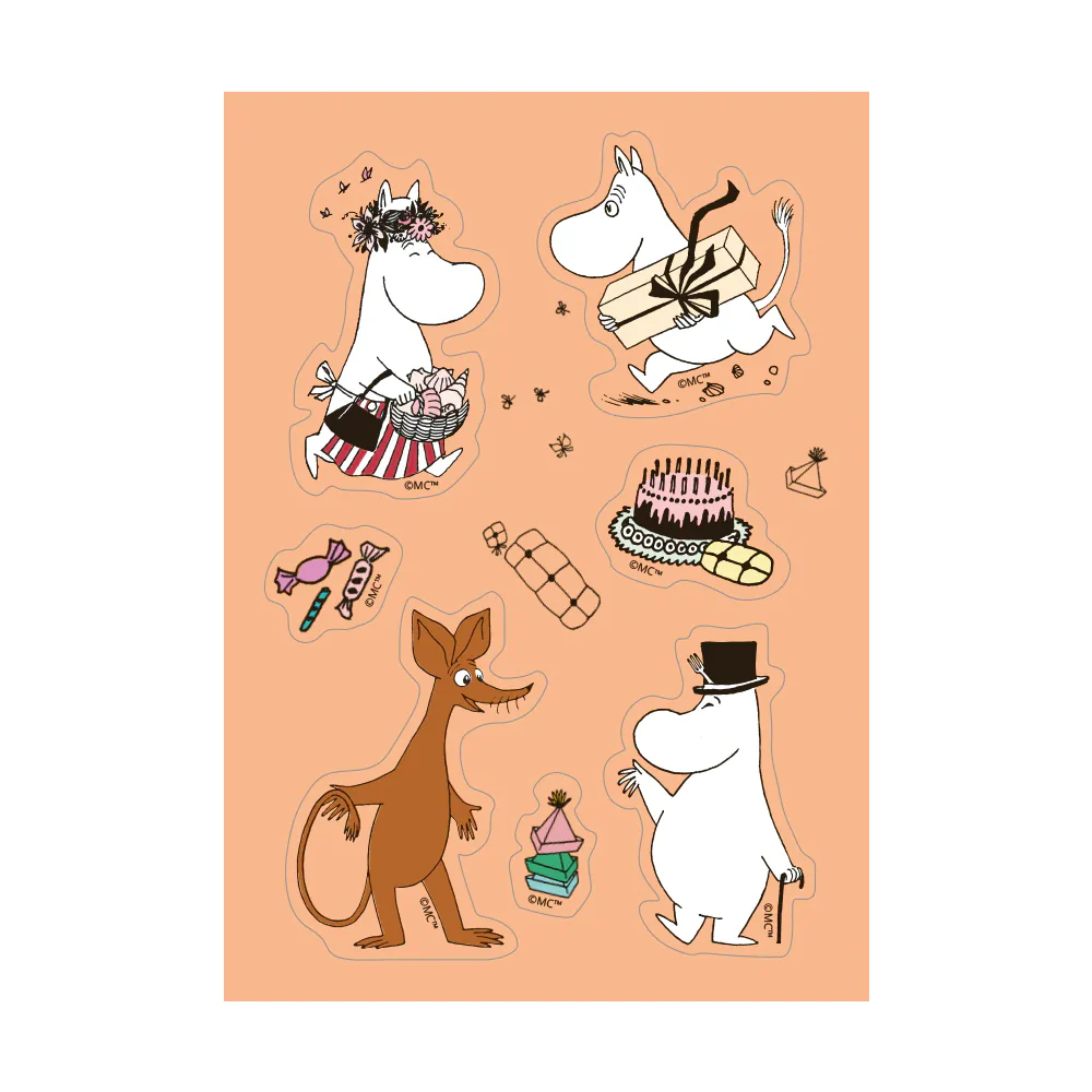Moomin Sticker Postcard - Putinki - 3